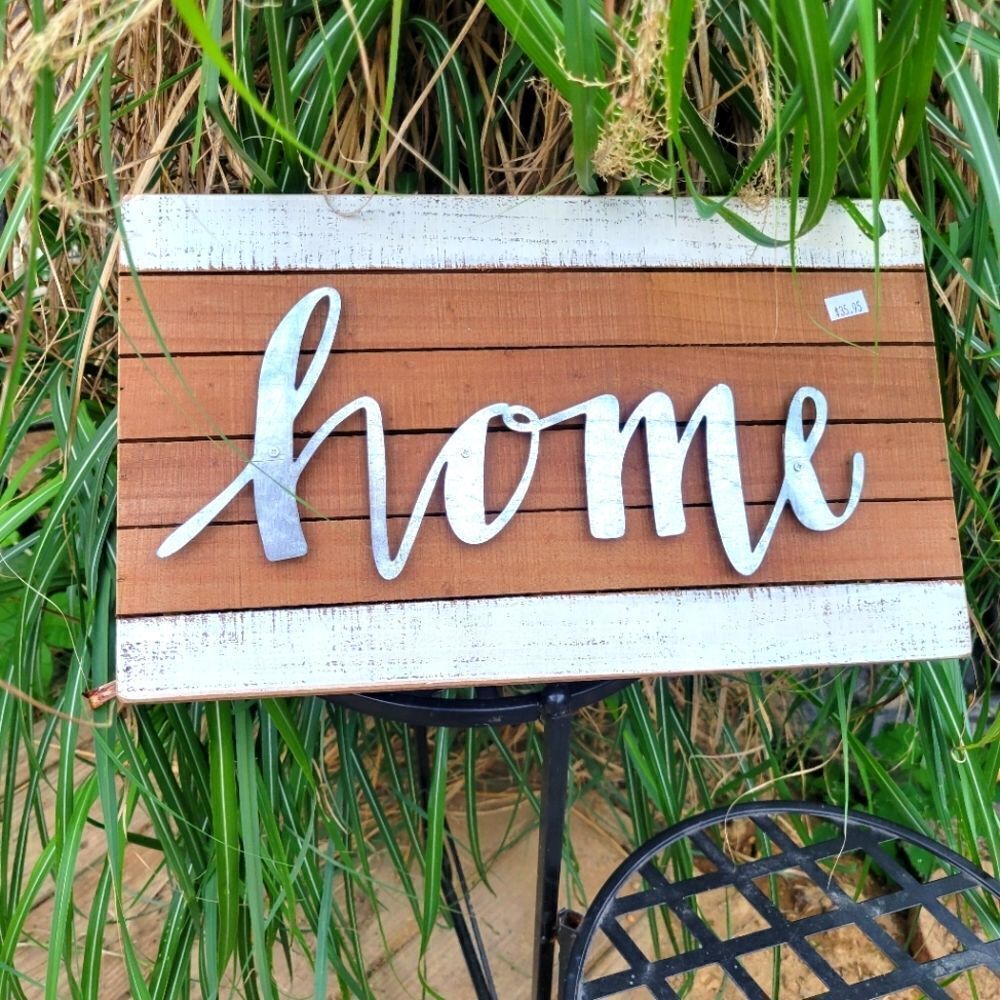 Wooden Home Sign